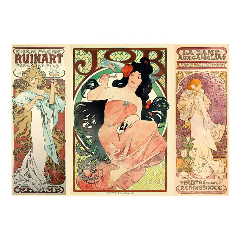 Fototapet Arkiio Alphonse Mucha. Women's