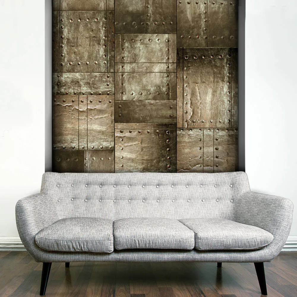 Fototapet Arkiio Brass mosaic 50x1000 cm