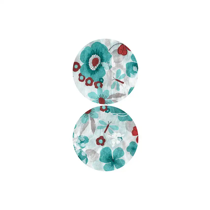 Fototapet Arkiio Turquoise meadow circle 50x1000 cm