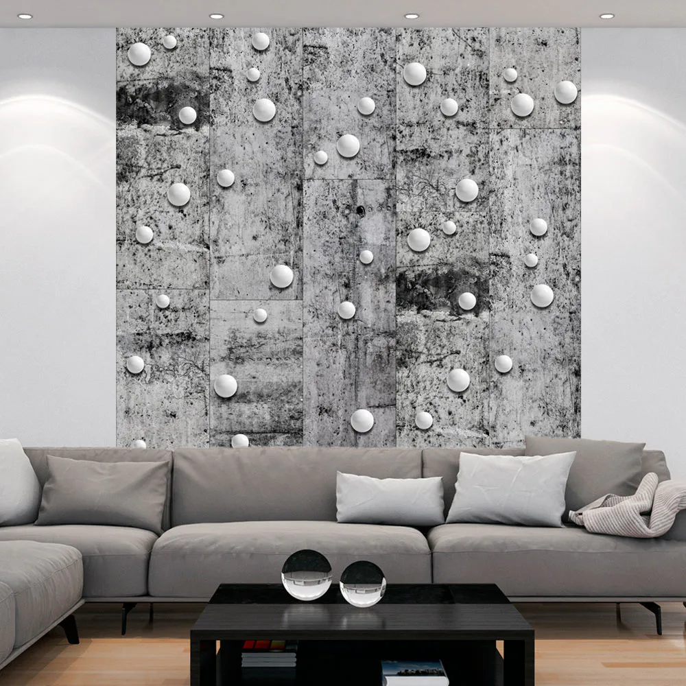Fototapet Arkiio Pearls on Concrete 50x1000 cm