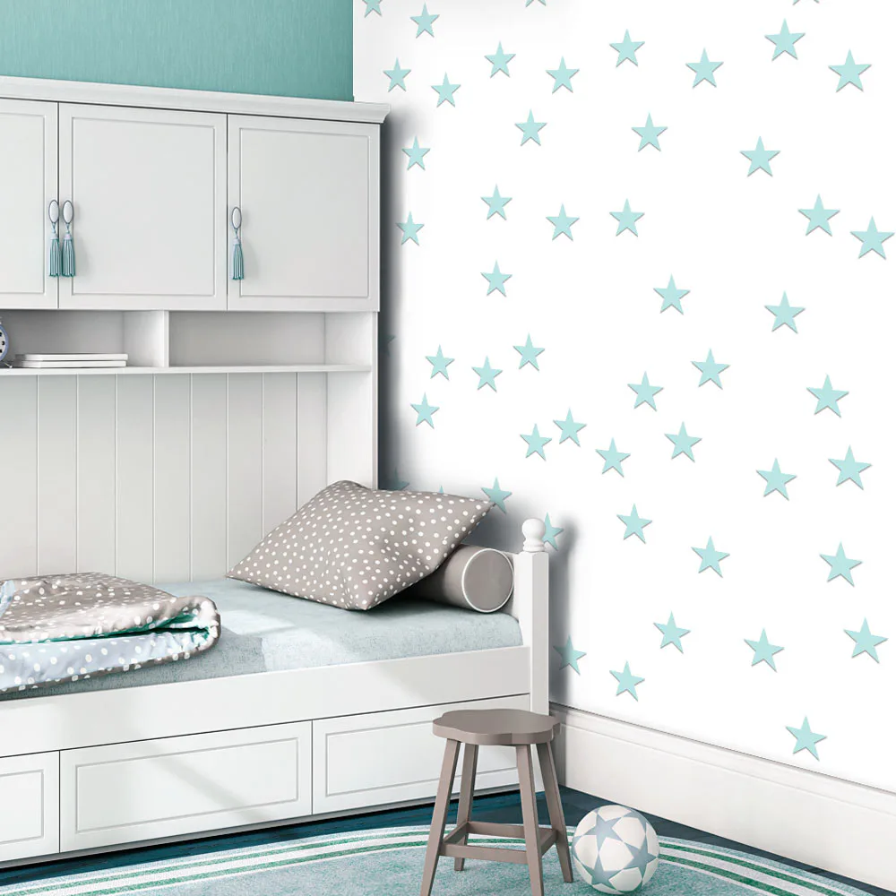 Fototapet Arkiio Stars Aquamarine 50x1000 cm