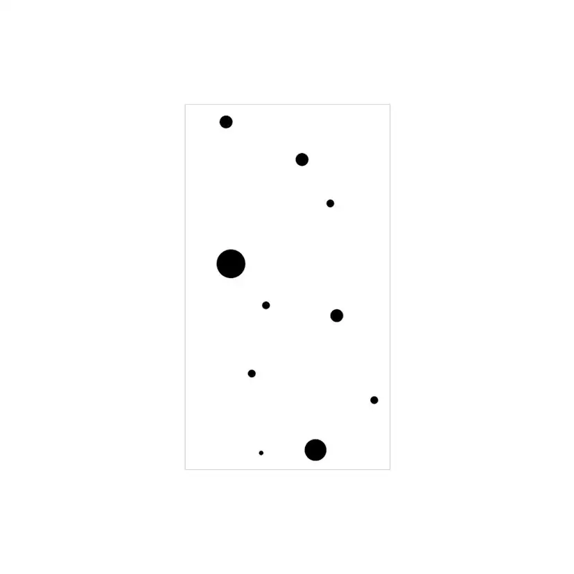 Fototapet Arkiio Stylish Dots 50x1000 cm