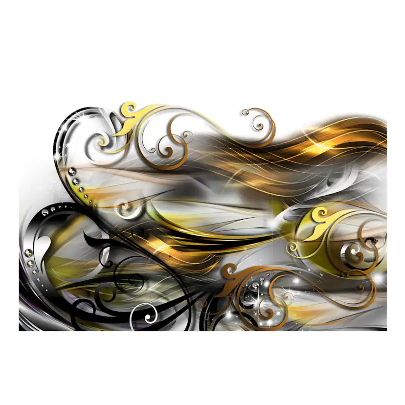 Fototapet Arkiio Självhäftande Gold Expression