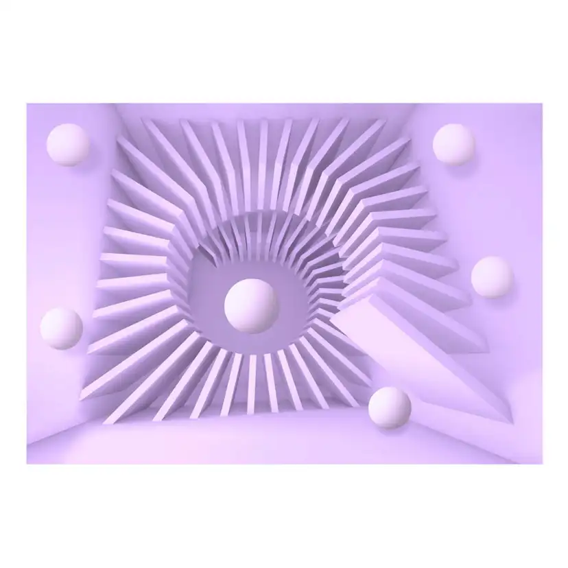 Fototapet Arkiio Självhäftande Lavender Maze