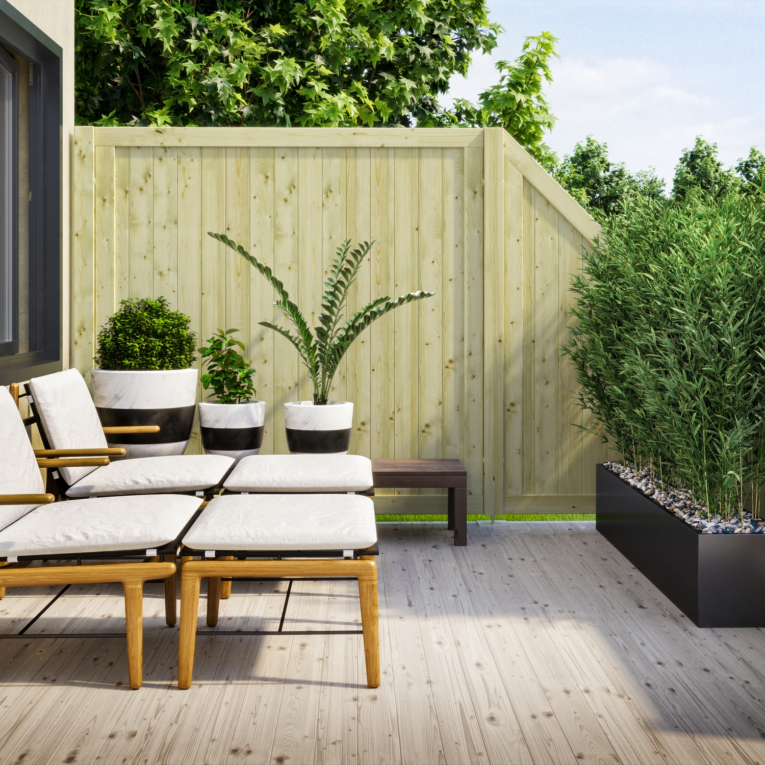 Skärm Palmako Adele 2