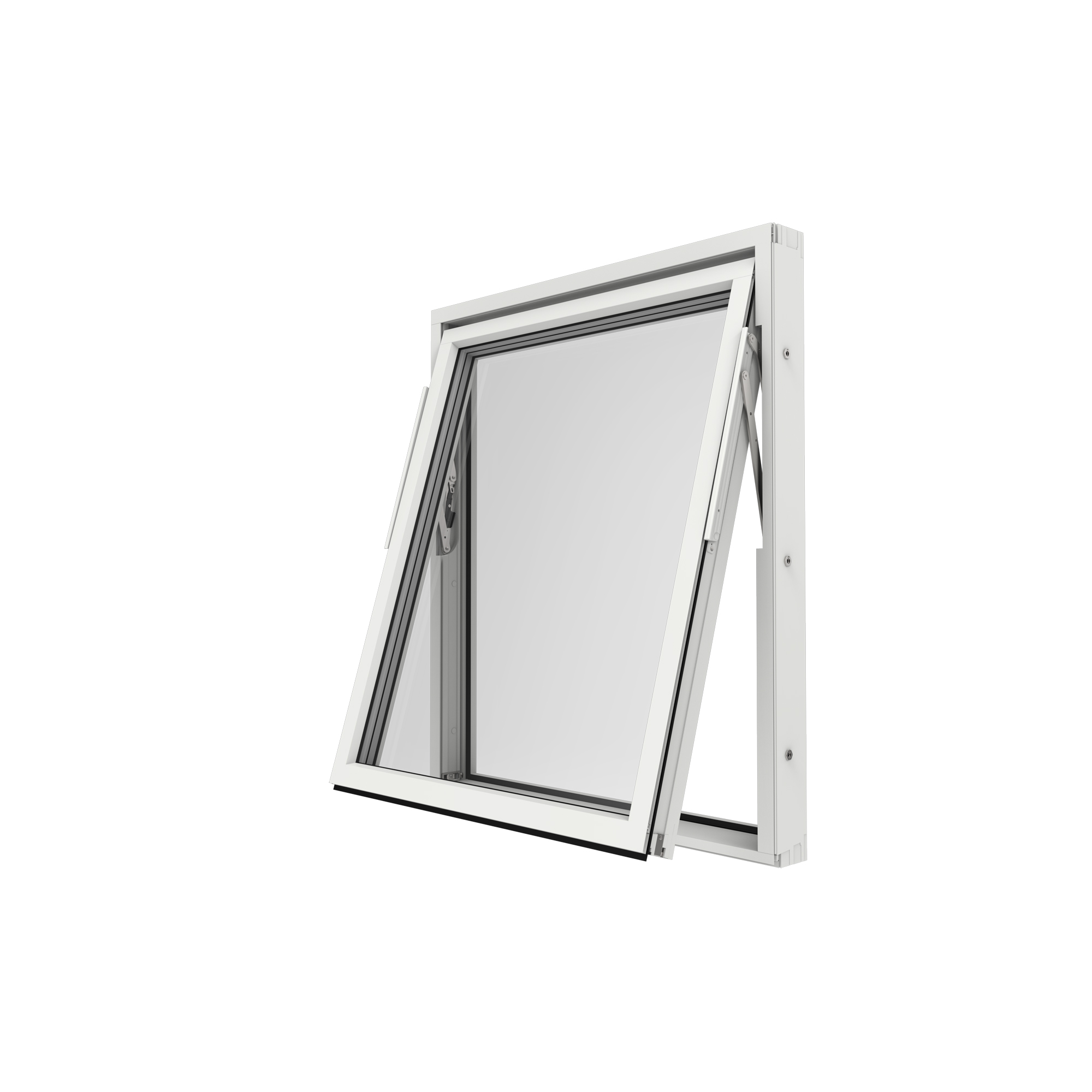 Vridfönster Elitfönster Original Aluminium 100 3-Glas Express