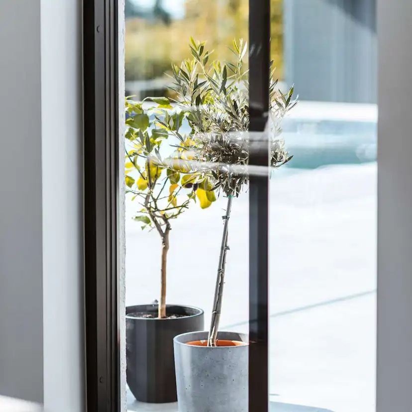 Fast Fönster Elitfönster Original Aluminium 100 Express