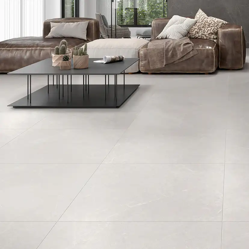 Klinker Tenfors Storm White 90x90 cm