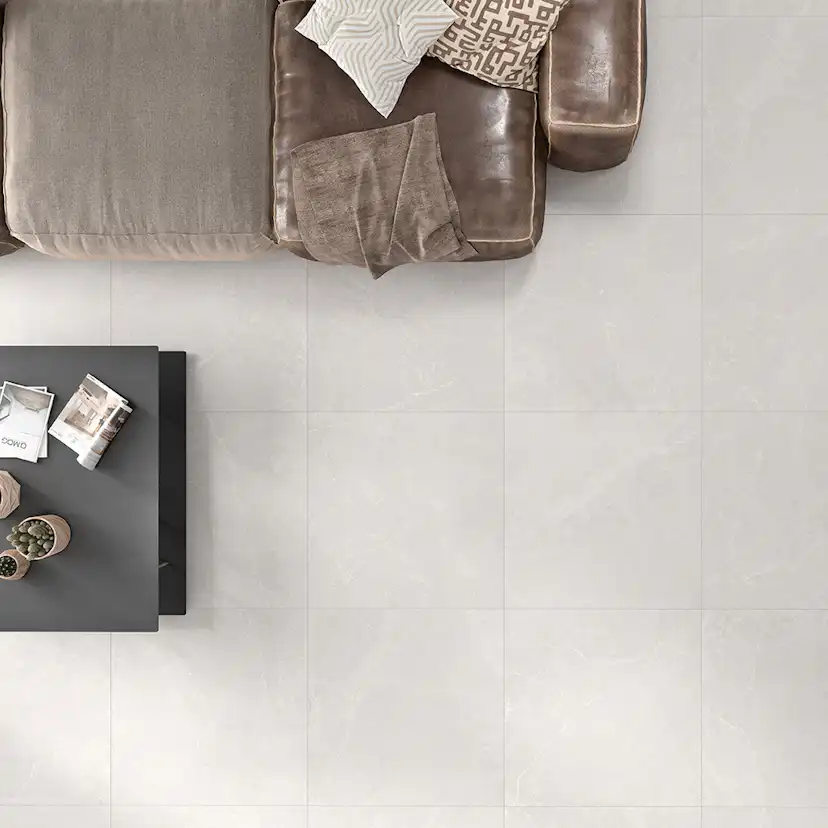 Klinker Tenfors Storm White 90x90 cm