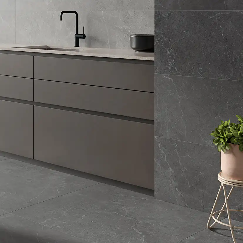 Klinker Tenfors Storm Cloud 90x90 cm