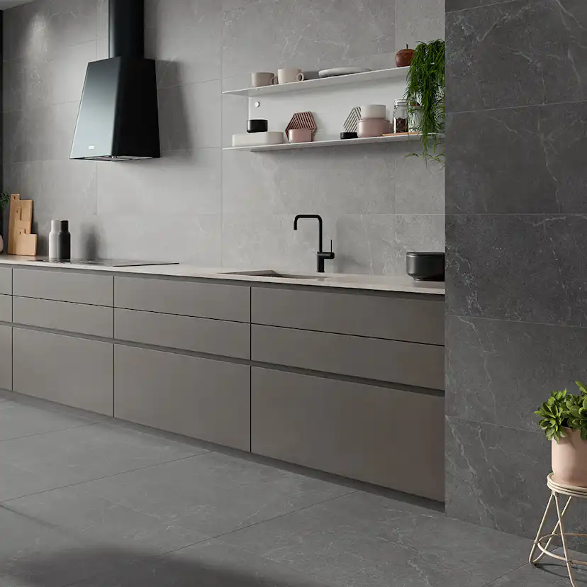 Klinker Tenfors Storm Cloud 120x120 cm