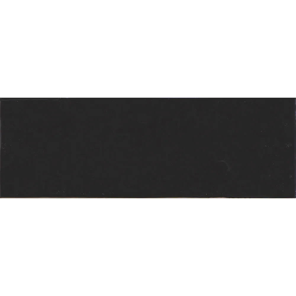 Kakel Tenfors Lineo Black Blank 6,5x20 cm
