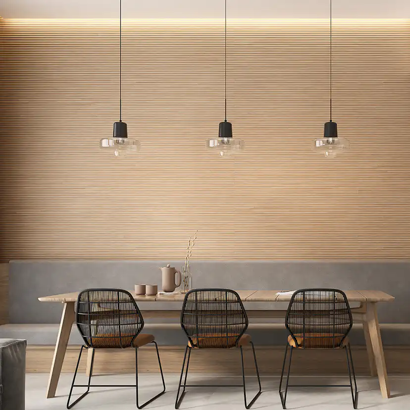 Kakel Tenfors Marlen Slat Oak 40x120 cm