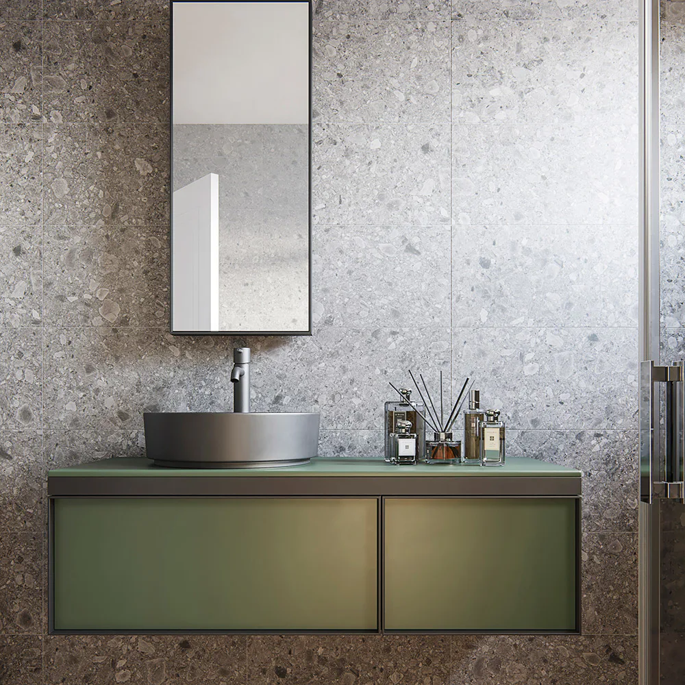 Klinker Tenfors Flodsten Smoke 90x90 cm