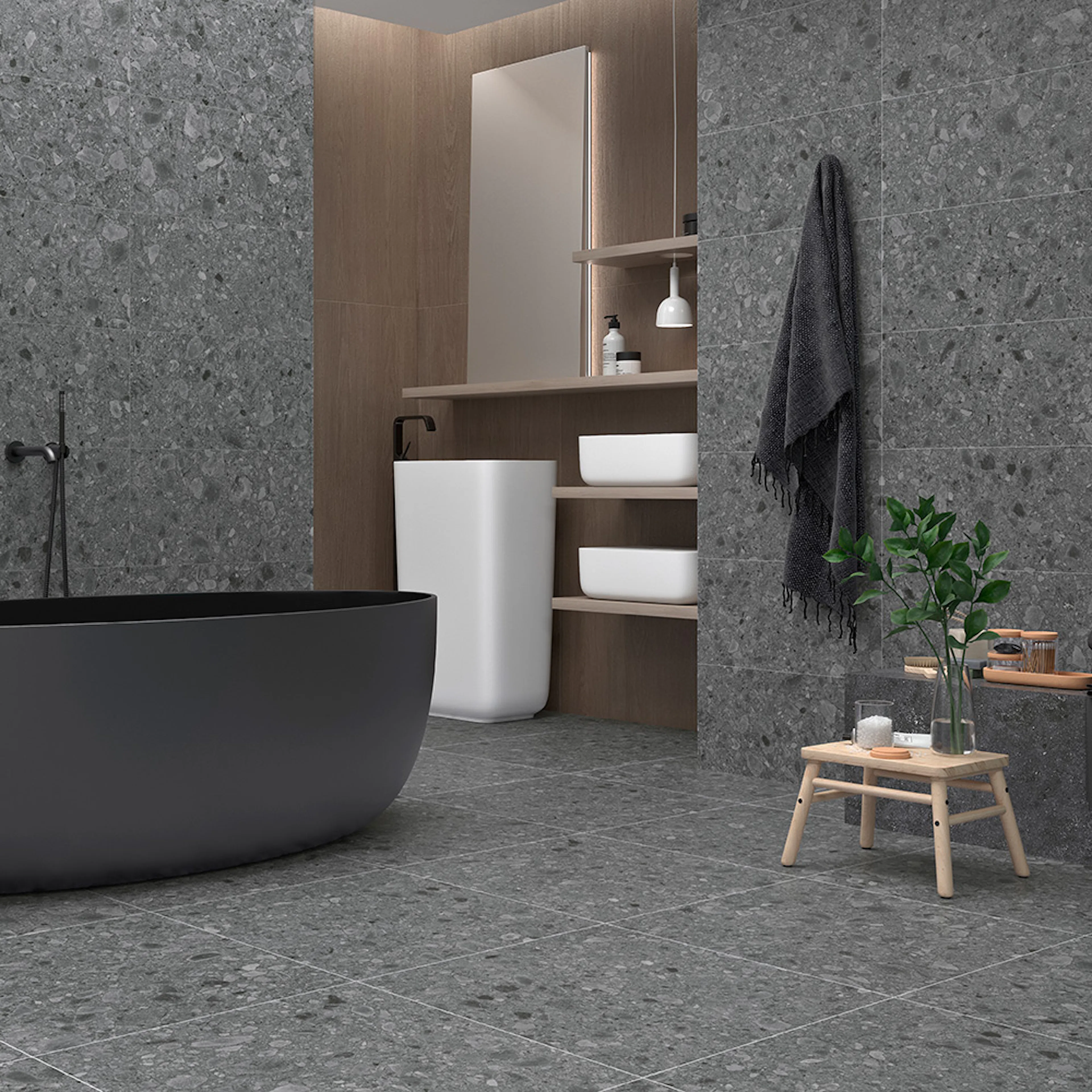 Klinker Tenfors Flodsten Winter 90x90 cm