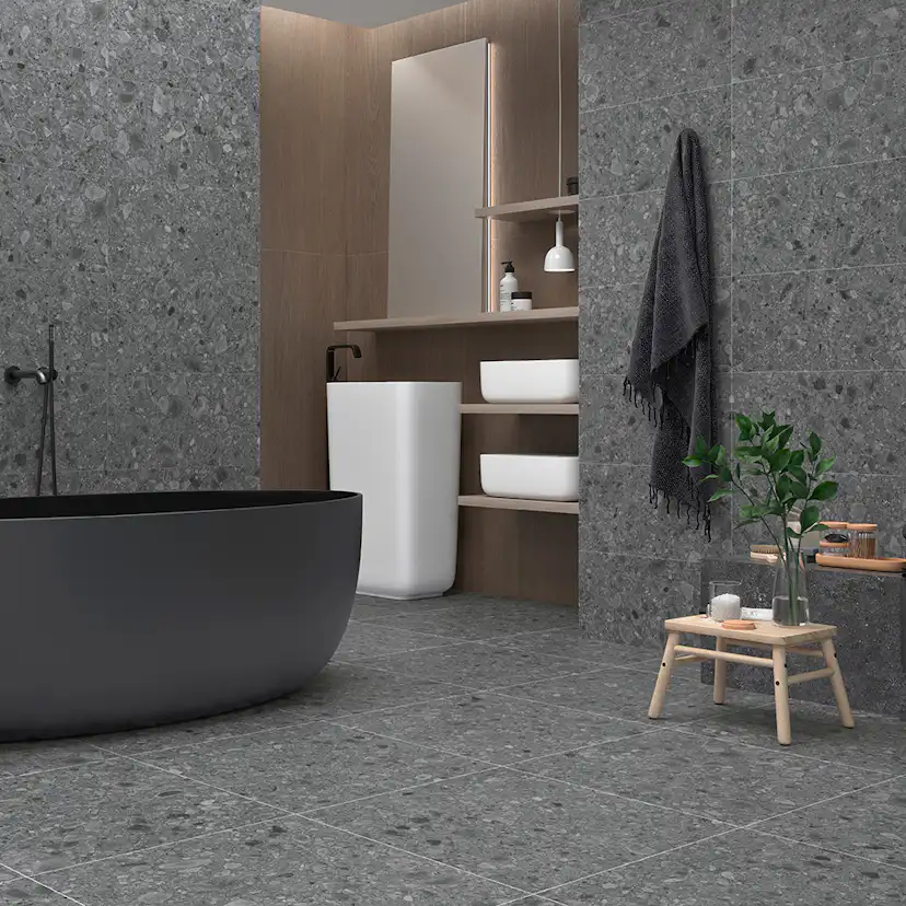 Klinker Tenfors Flodsten Winter 90x90 cm