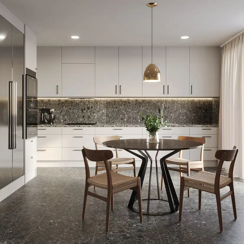 Klinker Tenfors Flodsten Night 60x60 cm