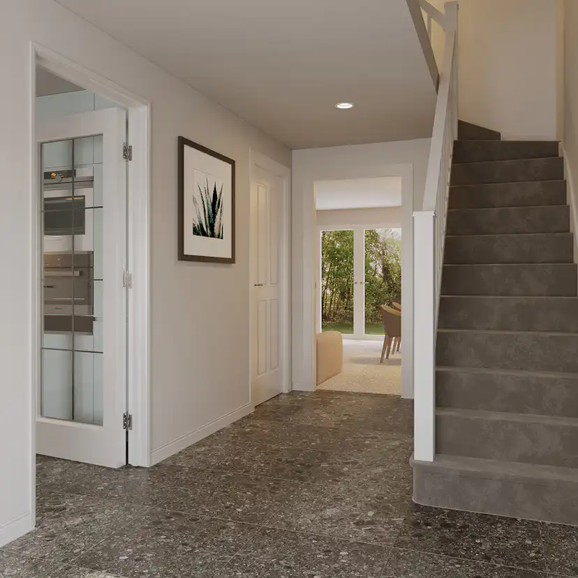 Klinker Tenfors Flodsten Night 60x60 cm