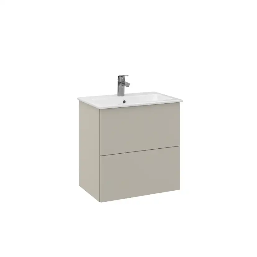 Tvättställsskåp Temal Astra med Tvättställ och 2 lådor