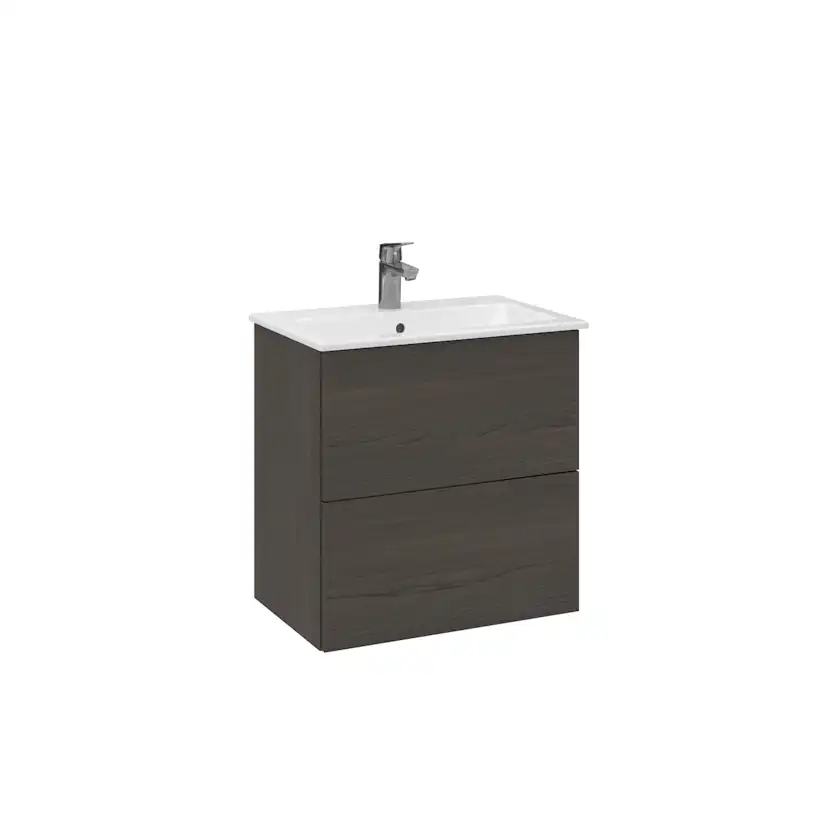 Tvättställsskåp Temal Astra med Tvättställ och 2 lådor