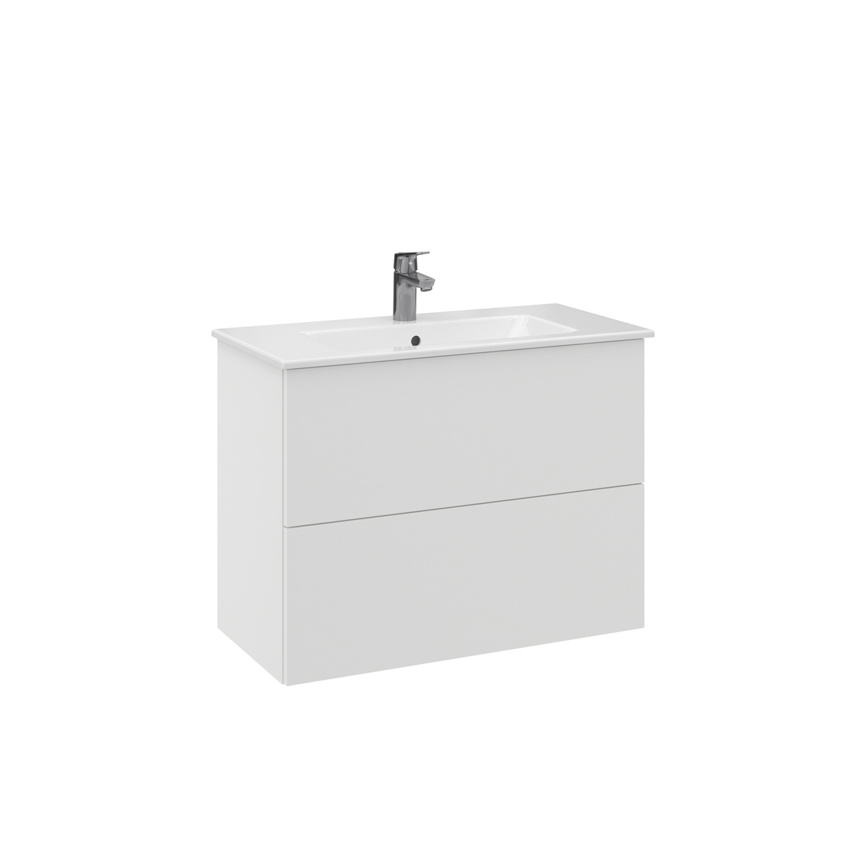 Tvättställsskåp Temal Astra med Tvättställ och 2 lådor