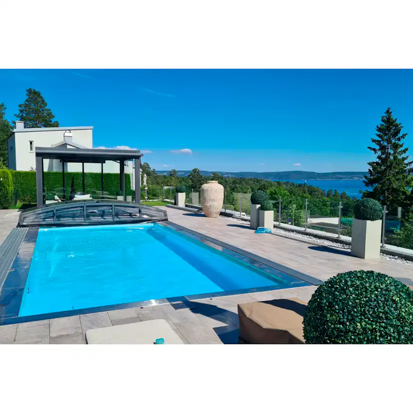 Pooltak Nordenspa Lowline 4,20 x 8,61 Kanalplast