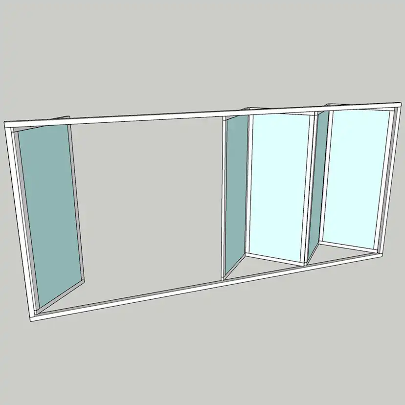 Vikparti Allvy Sunroom s30 5-Delad