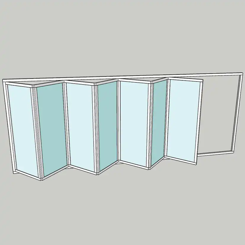 Vikparti Allvy Sunroom s30 7-Delad