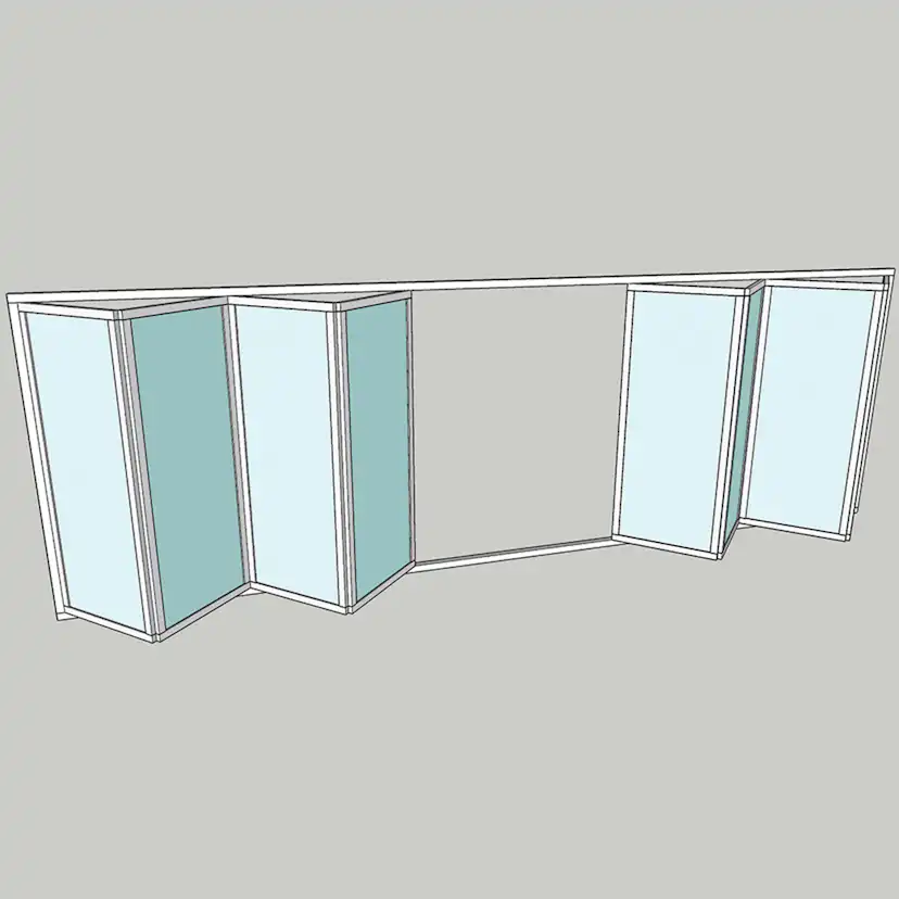 Vikparti Allvy Sunroom s30 8-Delad