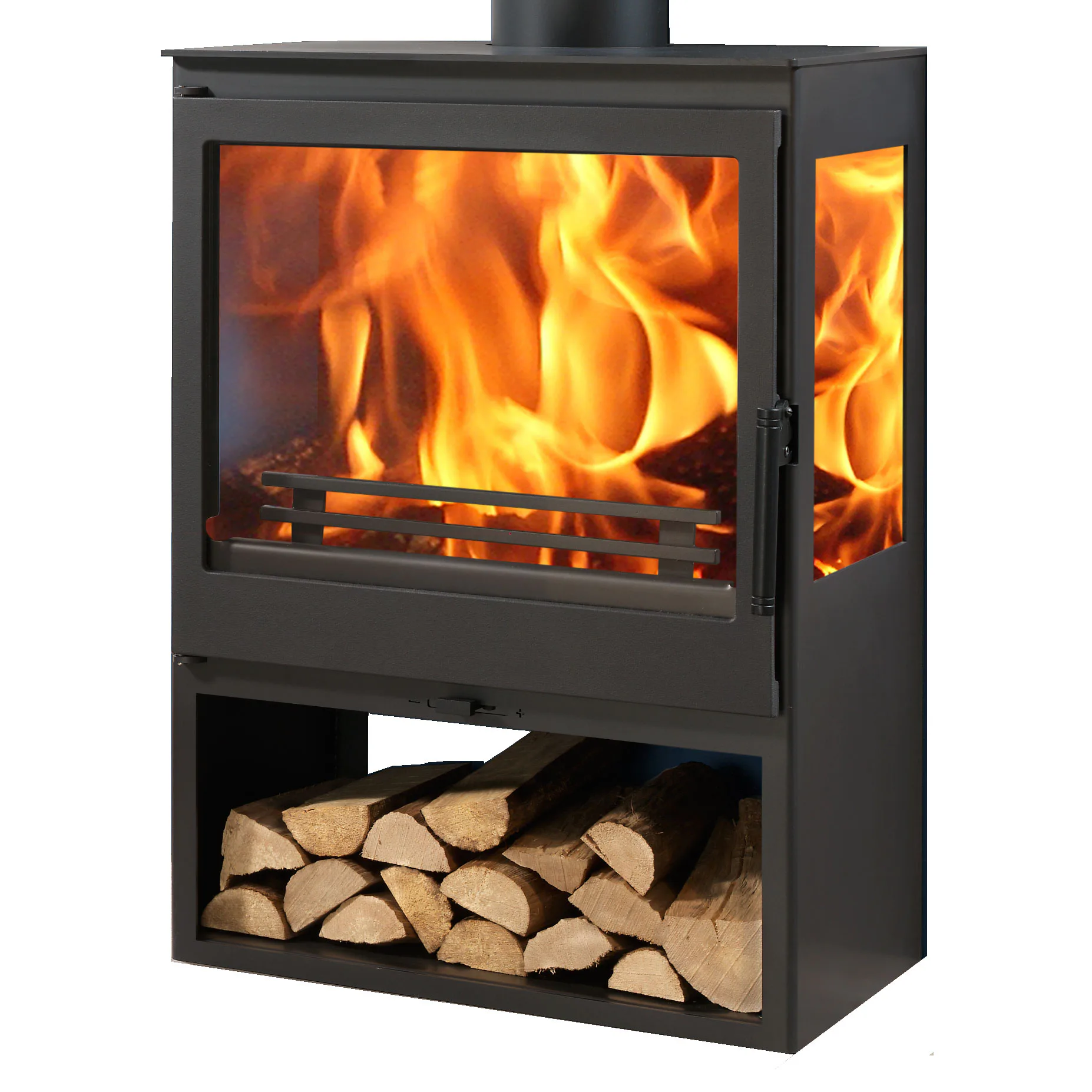 Braskamin Panadero Ambar 3V EcoDesign Fristående 7,1kW