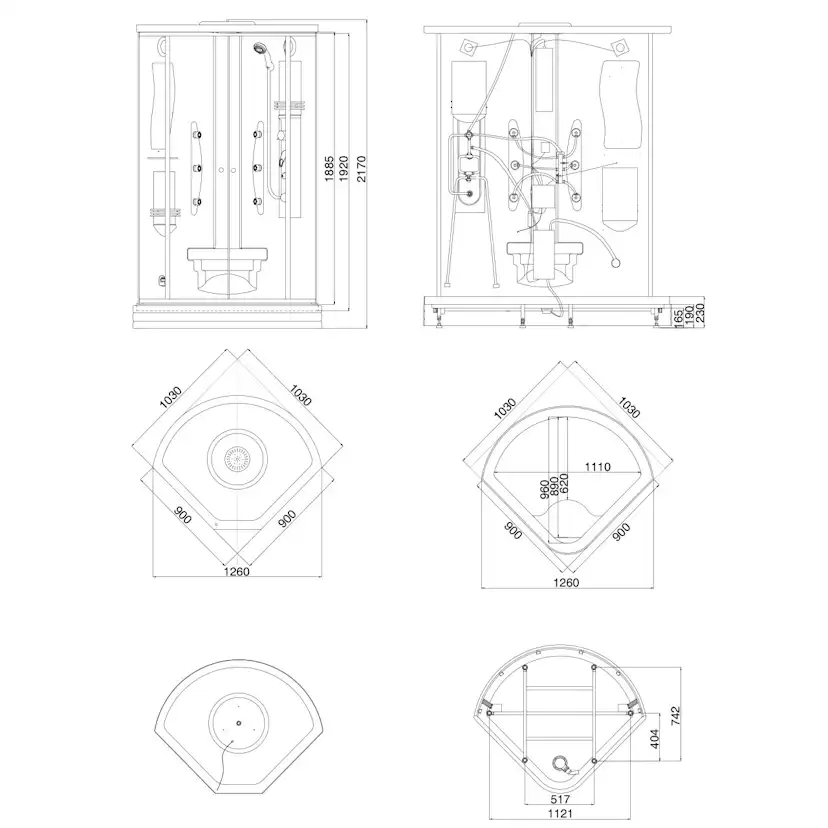 Ångbastu Arrow 6116