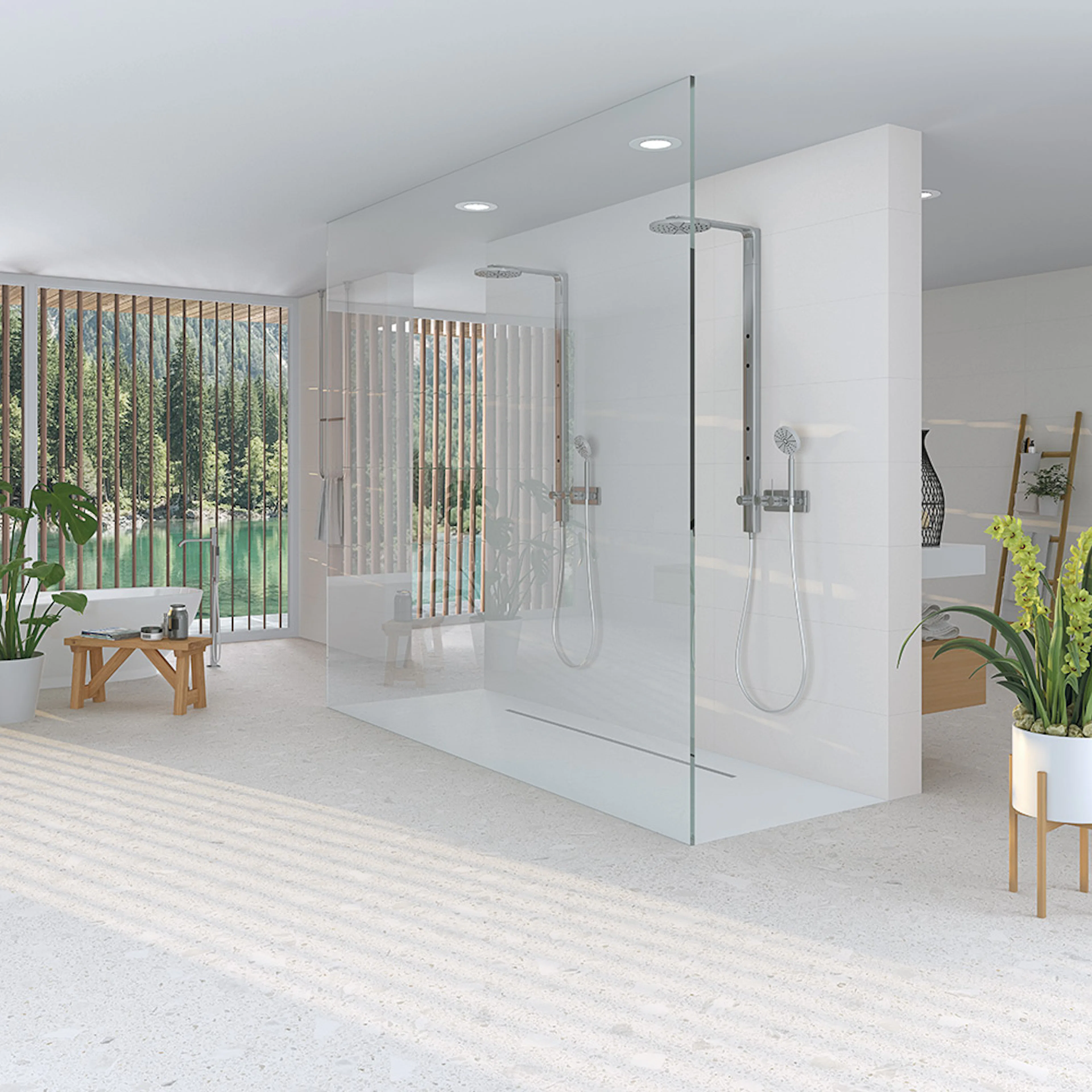 Klinker Tenfors Miscela Nacar Matt 60x60 cm