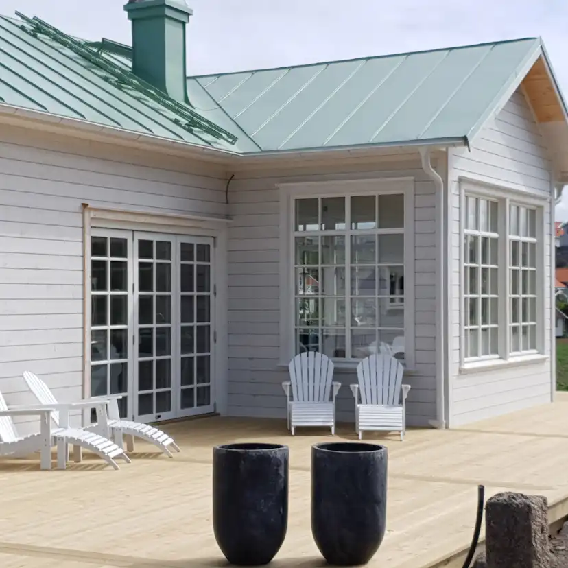 Vikdörr Vilenta Åre Trä/Aluminium 3-Delat