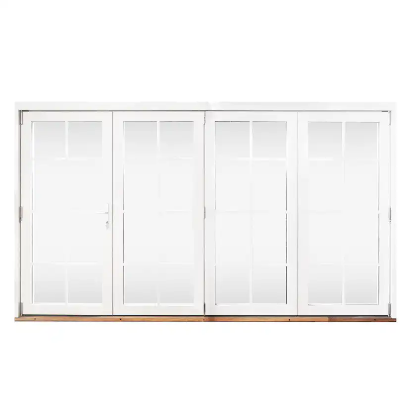 Vikdörr Vilenta Åre Trä/Aluminium 4-Delat