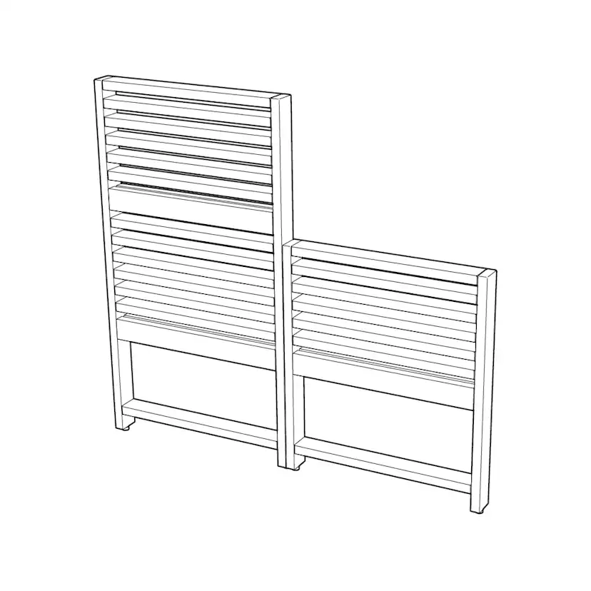 Armstöd Tylö Classic Slim Asp