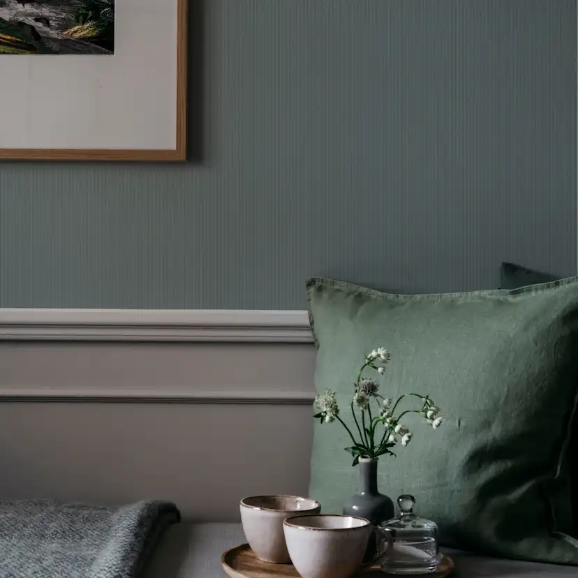 Tapet Duro Arvid Blågrön 412-06