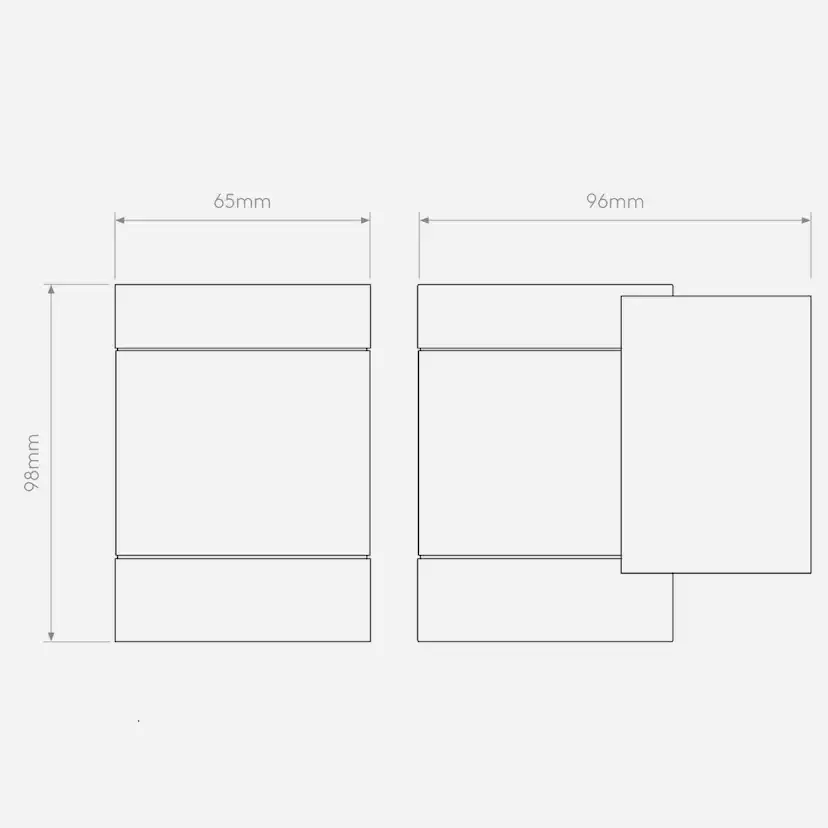Fasadbelysning Astro Dartmouth Single
