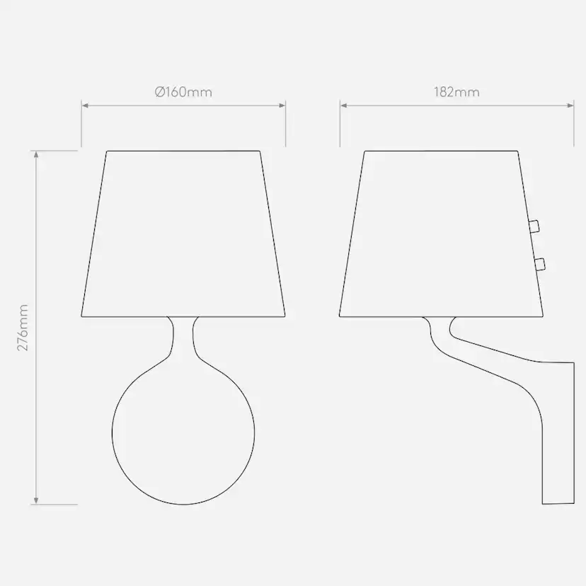 Vägglampa Astro Millie