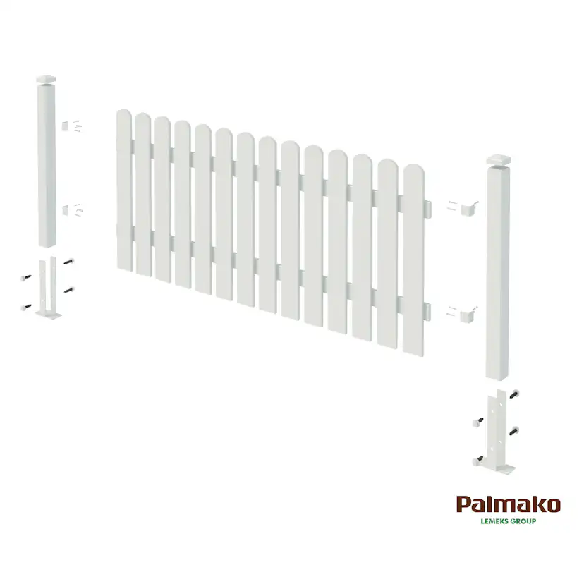 Staket Palmako Kelda 10