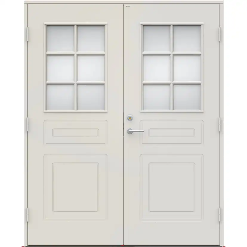 Parytterdörr Diplomat Astrid glas