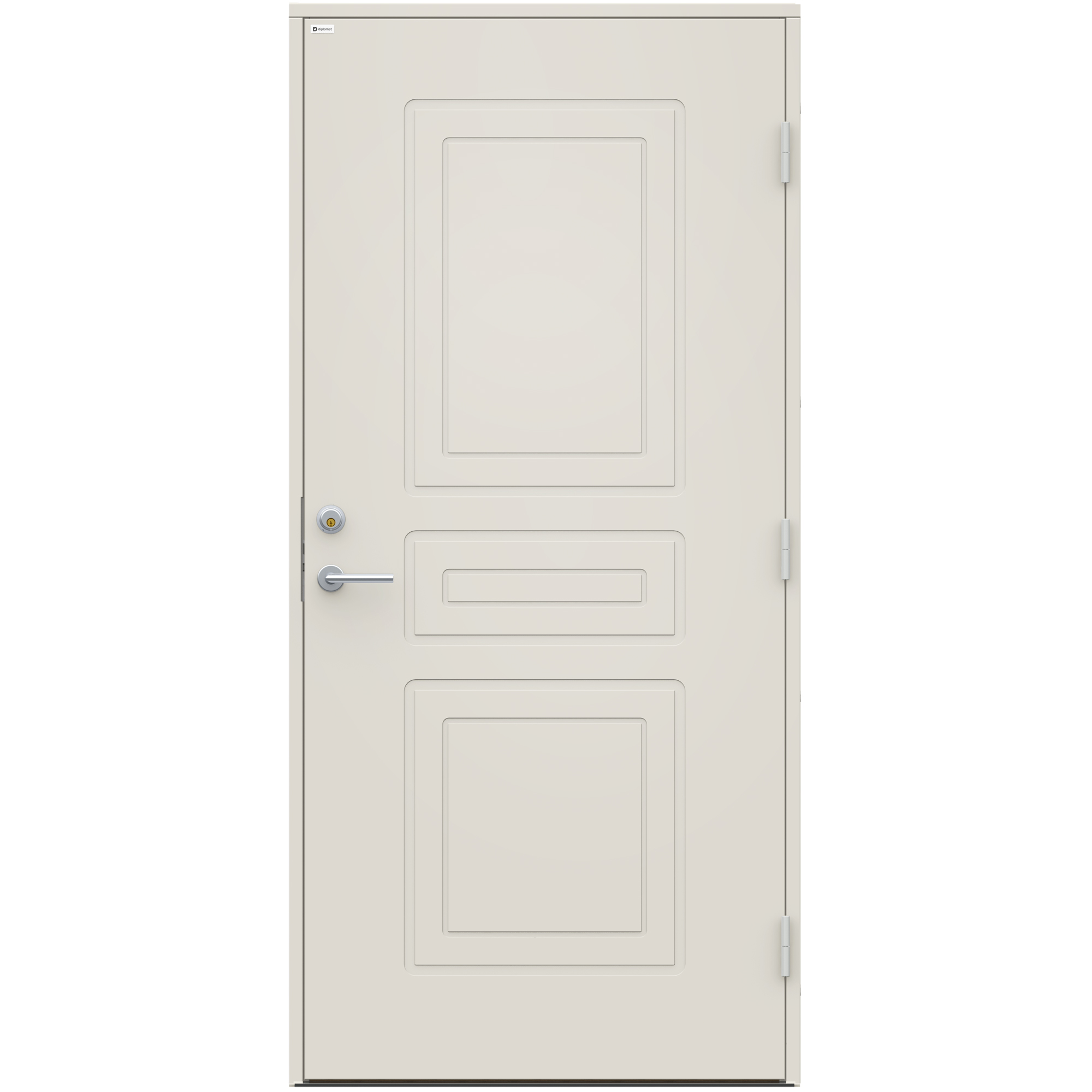 Ytterdörr Diplomat Astrid Tät Lagerförd