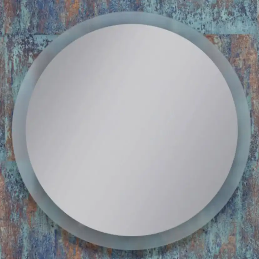 Spegel Vidi Atum Rund med LED-belysning