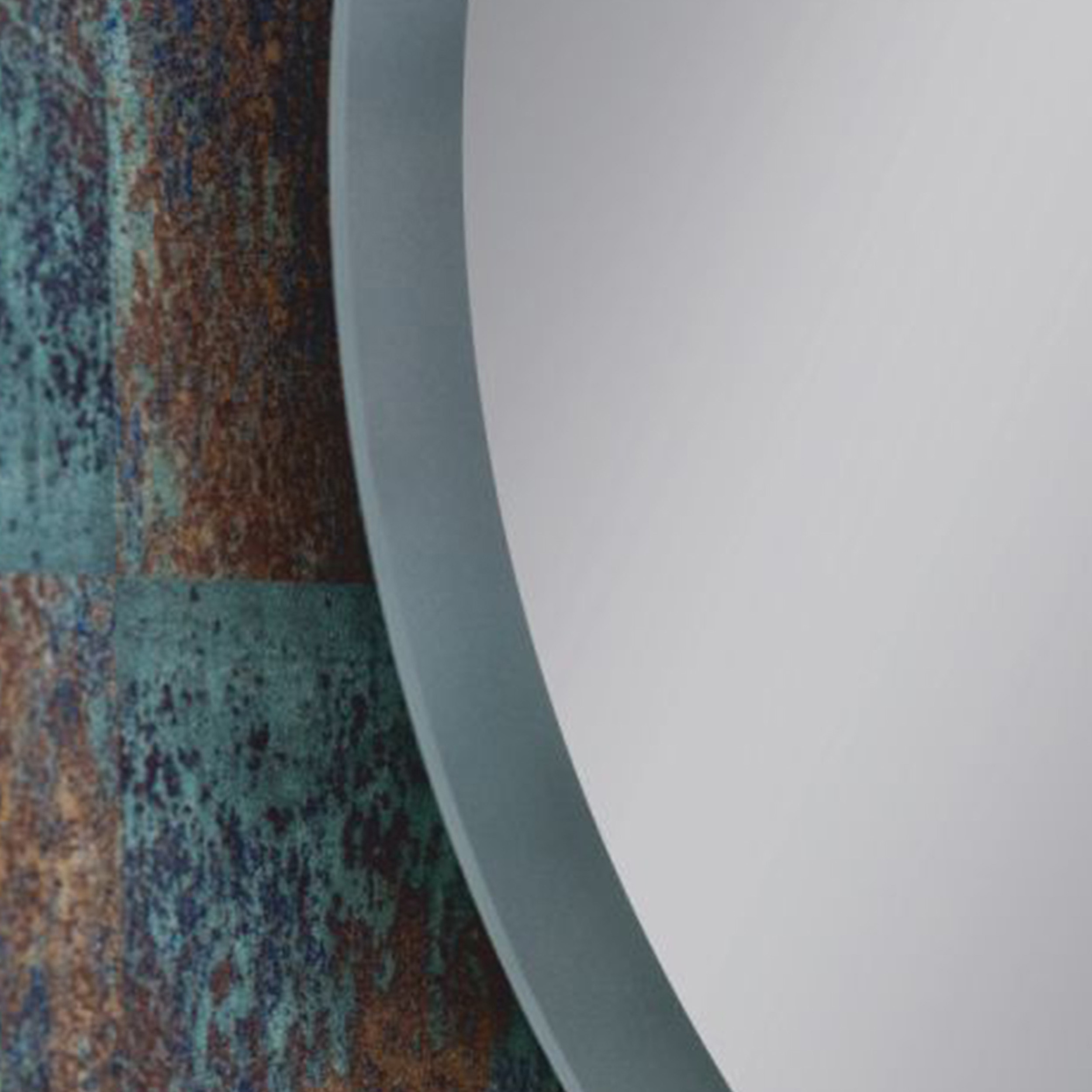 Spegel Vidi Atum Rund med LED-belysning