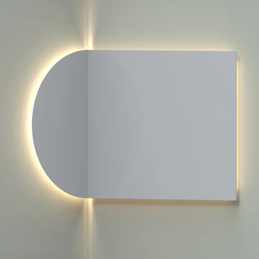 Spegel Vidi Aura med LED-belysning