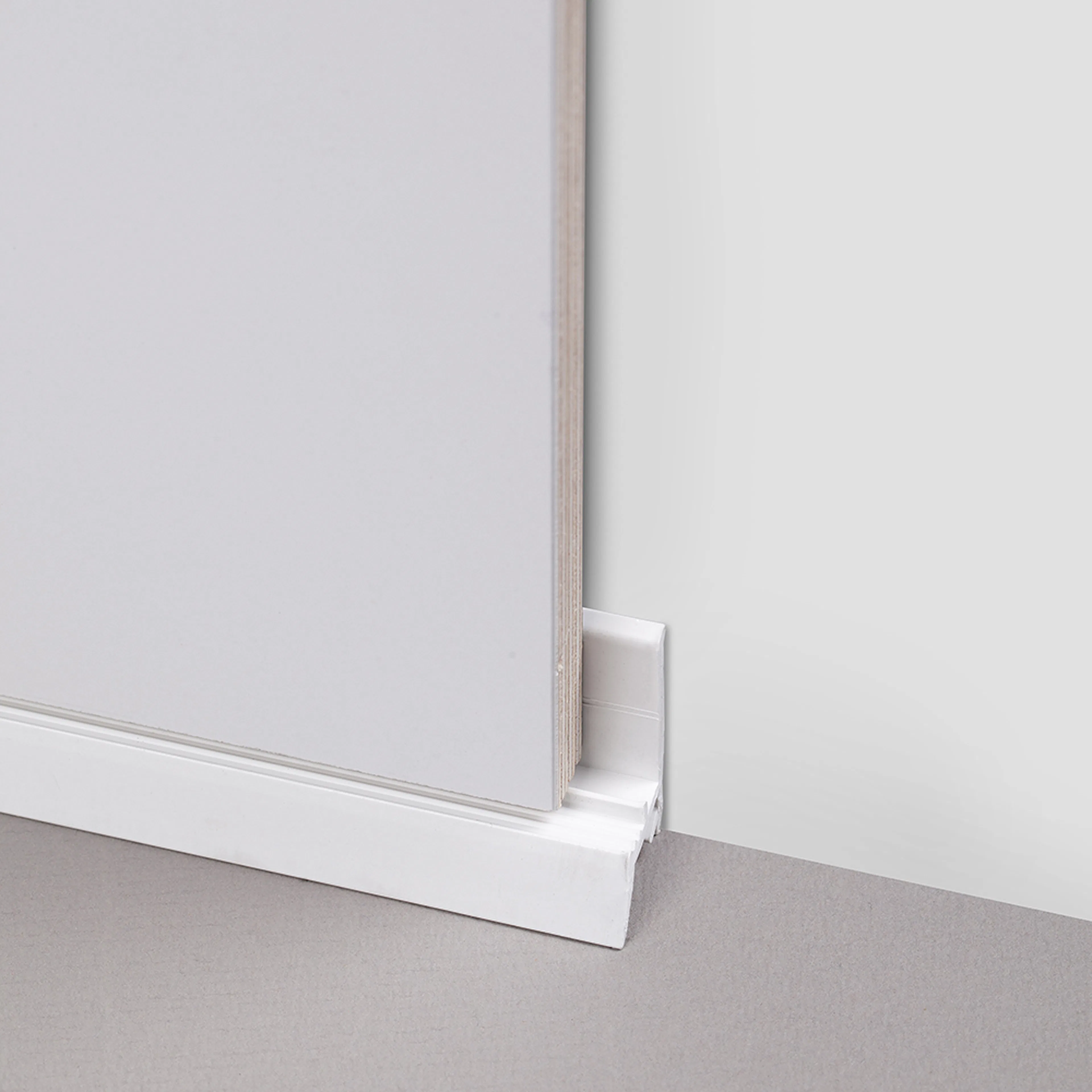 Avslutningslist BerryAlloc Wall & Water 2,7 m Vit