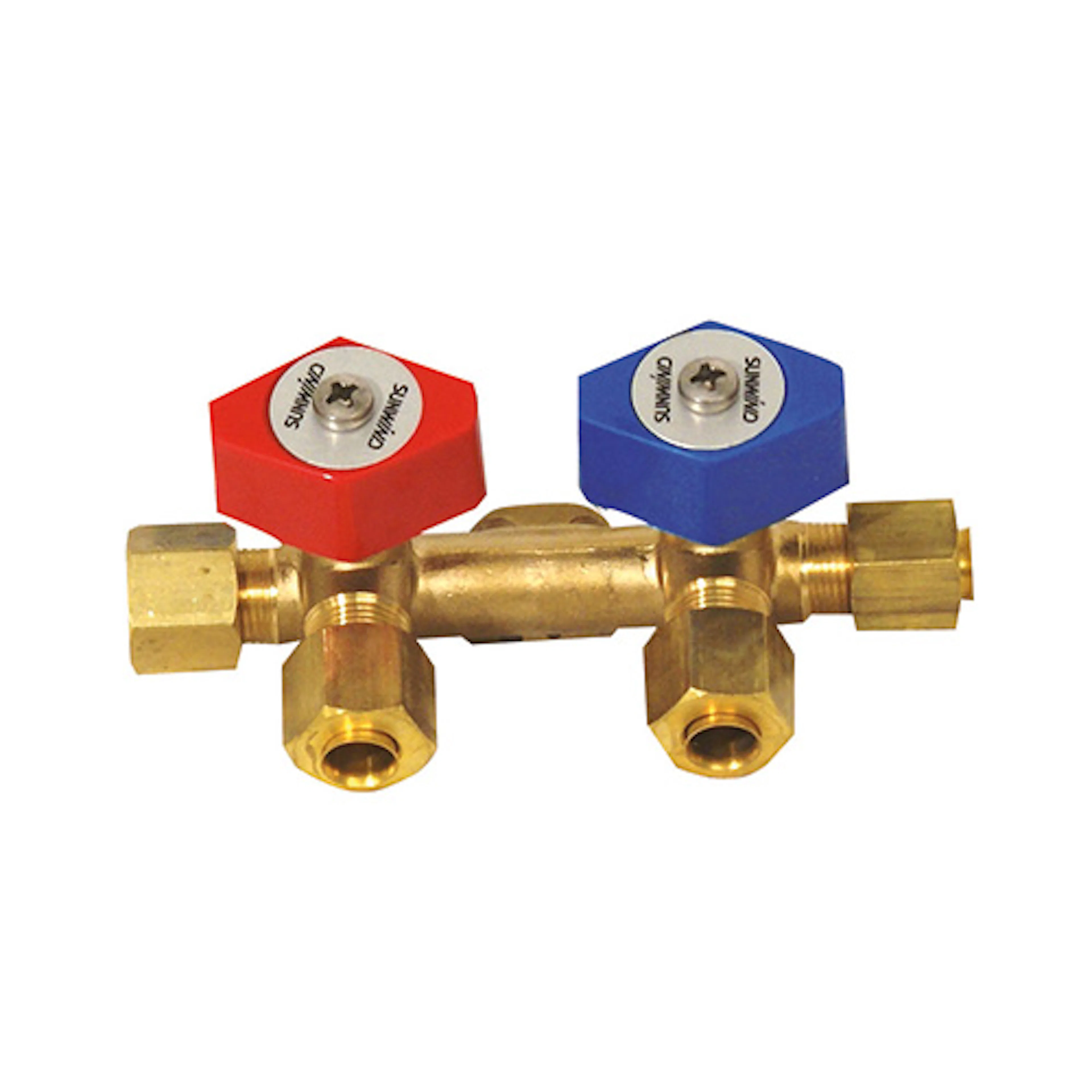 Avstängningsventil Sunwind med 2 uttag 8 mm