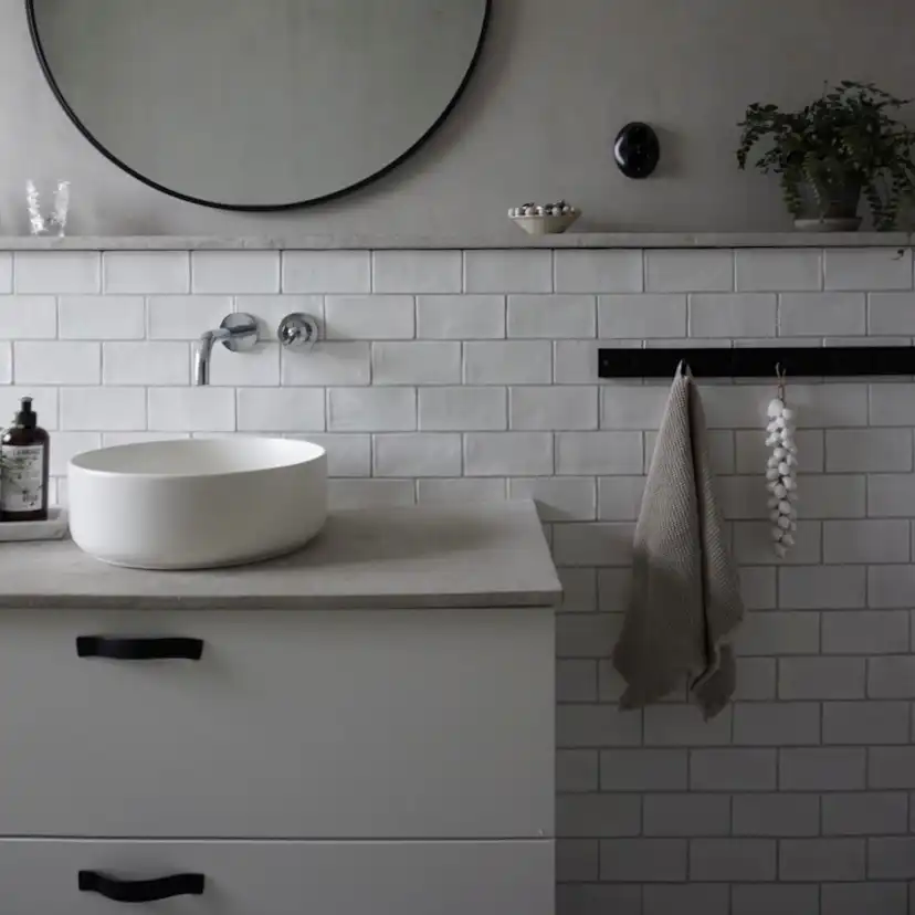 Kakel Natucer Ceramica Natural Cotswold Bianco Vit 8x15 cm