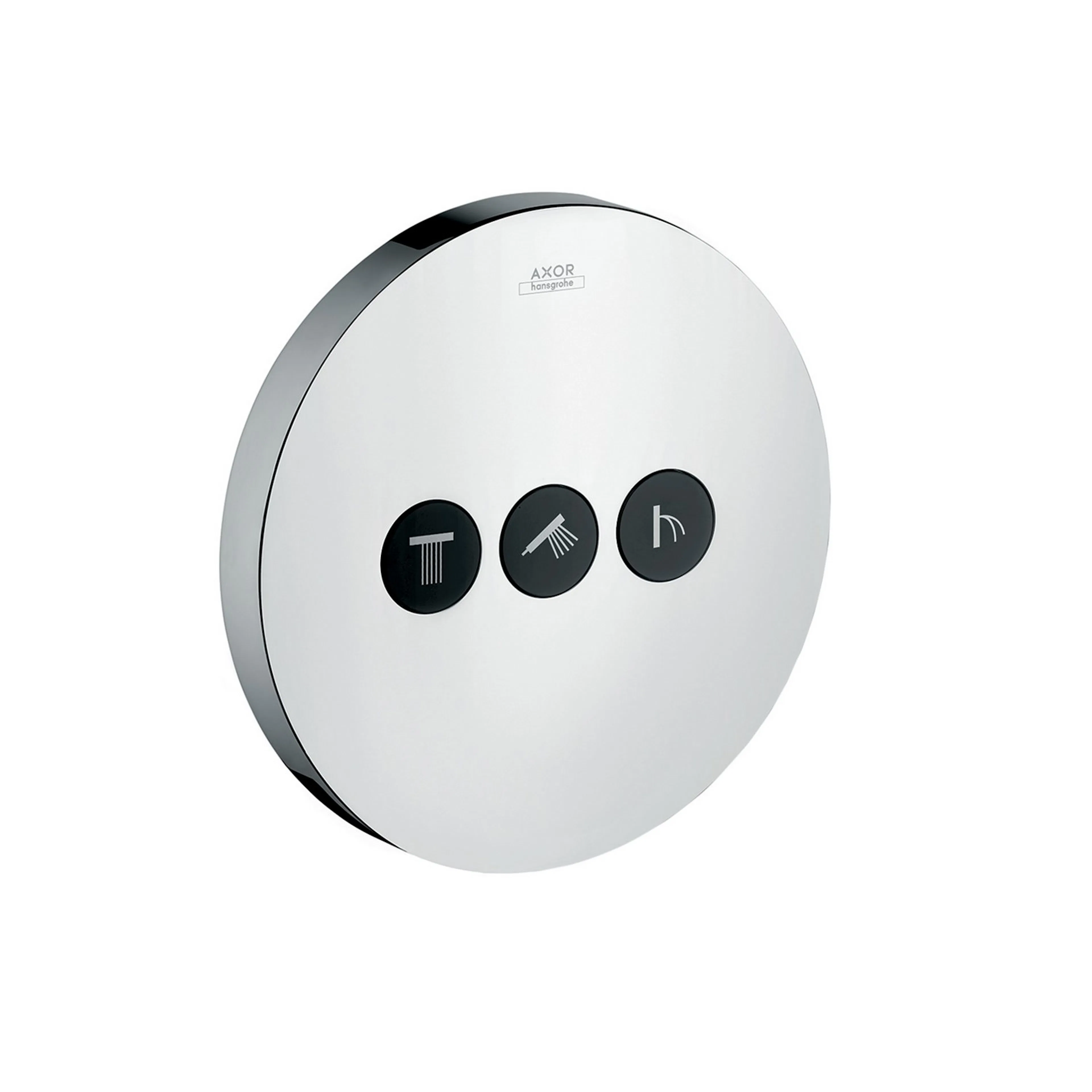 Inbyggnadsblandare Axor ShowerSelect Rund 3-utlopp