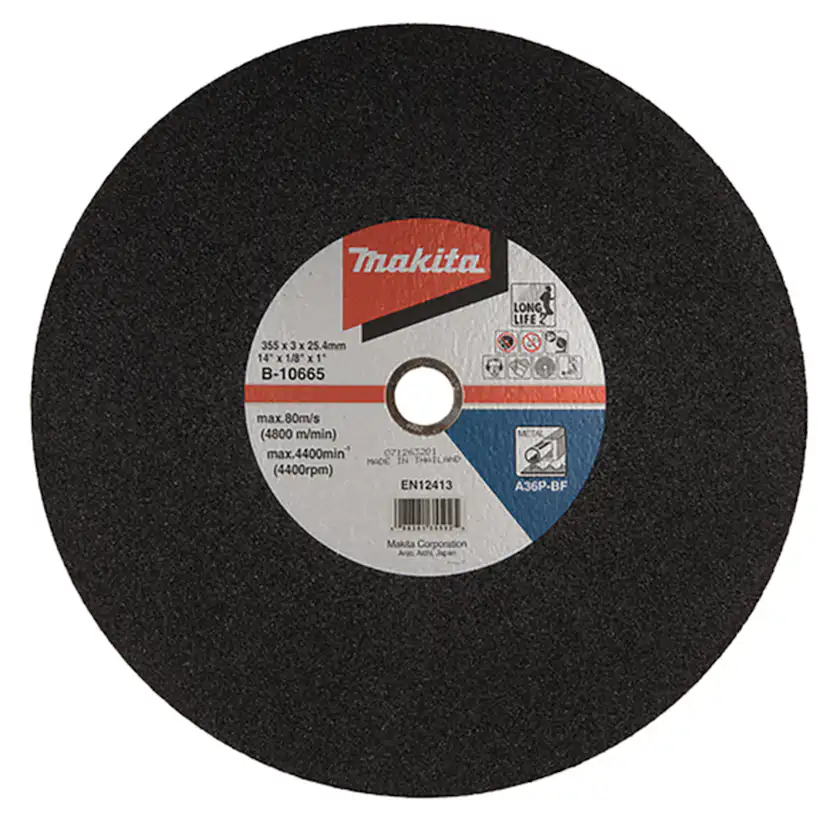 Kapskiva Makita 355 Stål B-10665-5