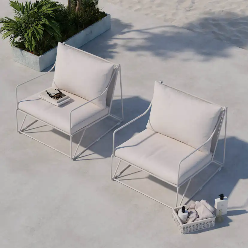 Utesoffa Comfort Garden Usteryd 2 sits Loungesoffa Utomhus